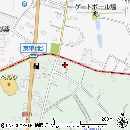 埼玉県東松山市東平2360周辺の地図