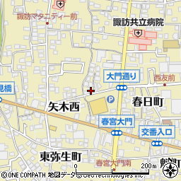 長野県諏訪郡下諏訪町137周辺の地図