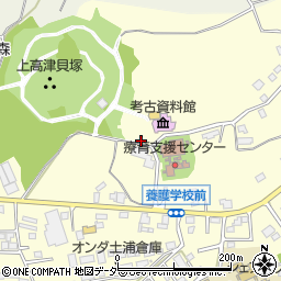 茨城県土浦市上高津1840周辺の地図