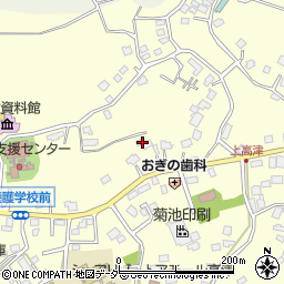 茨城県土浦市上高津1270周辺の地図