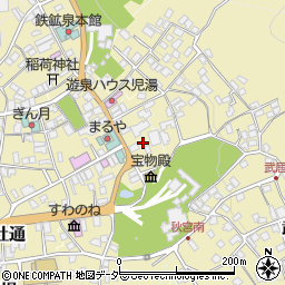 長野県諏訪郡下諏訪町3498周辺の地図