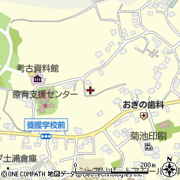 茨城県土浦市上高津1264周辺の地図