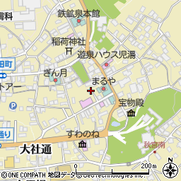 長野県諏訪郡下諏訪町3299周辺の地図
