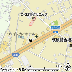 はま寿司つくば小野崎店周辺の地図