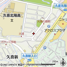 埼玉県久喜市久喜新周辺の地図