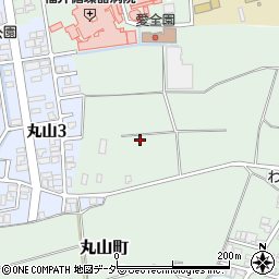 福井県福井市丸山町周辺の地図