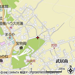 長野県諏訪郡下諏訪町木の下周辺の地図
