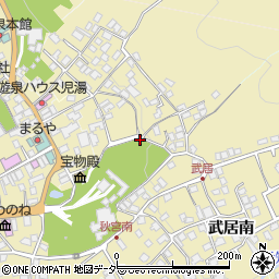 長野県下諏訪町（諏訪郡）木の下周辺の地図