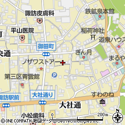 長野県諏訪郡下諏訪町3190-21周辺の地図