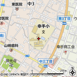 幸手市立幸手小学校周辺の地図