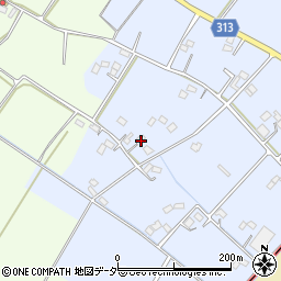 埼玉県加須市下種足597-1周辺の地図