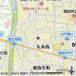 長野県諏訪郡下諏訪町29-5周辺の地図