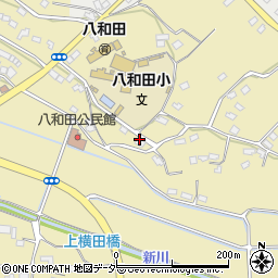八和田　学童クラブ周辺の地図