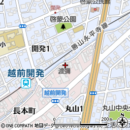 福井県福井市長本町1011周辺の地図