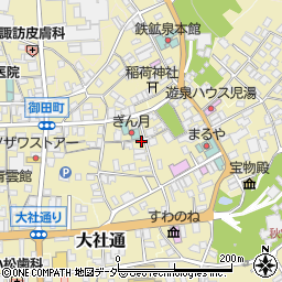 長野県諏訪郡下諏訪町3307周辺の地図