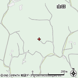 茨城県行方市山田1650周辺の地図