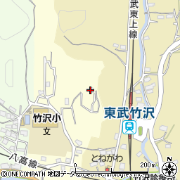 埼玉県比企郡小川町木部887周辺の地図