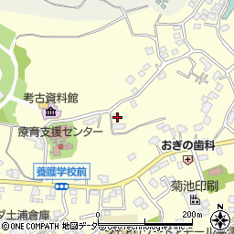 茨城県土浦市上高津1266-3周辺の地図