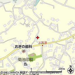 茨城県土浦市上高津886周辺の地図