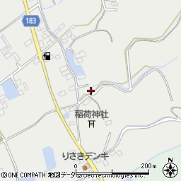 茨城県行方市手賀2180周辺の地図