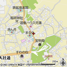 長野県諏訪郡下諏訪町3495周辺の地図