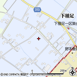 埼玉県加須市下種足509周辺の地図