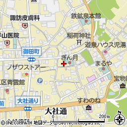 長野県諏訪郡下諏訪町3313-4周辺の地図