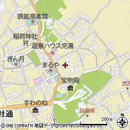 長野県諏訪郡下諏訪町3492周辺の地図