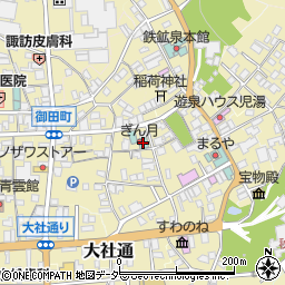 長野県諏訪郡下諏訪町3306周辺の地図