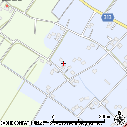 埼玉県加須市下種足597周辺の地図