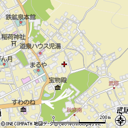 長野県諏訪郡下諏訪町3491周辺の地図