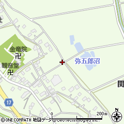 千葉県野田市関宿台町1643-1周辺の地図