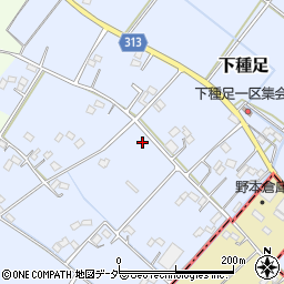 埼玉県加須市下種足509-3周辺の地図