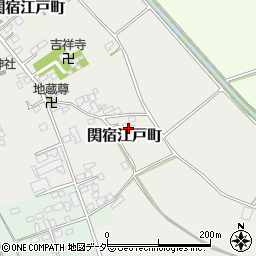 千葉県野田市関宿江戸町843周辺の地図