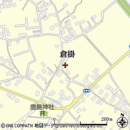 茨城県つくば市倉掛954-1周辺の地図