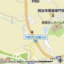 長野県岡谷市内山周辺の地図