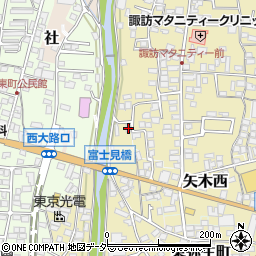 長野県諏訪郡下諏訪町40周辺の地図