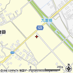 土浦坂東線周辺の地図
