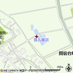 千葉県野田市関宿台町6884周辺の地図