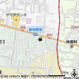 株式会社細川商店　長地ＳＳ周辺の地図