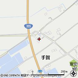 茨城県行方市手賀1131周辺の地図