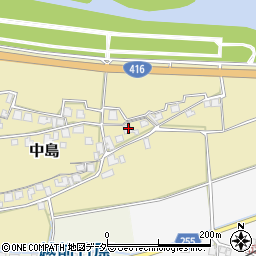 福井県吉田郡永平寺町中島5-10周辺の地図