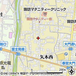長野県諏訪郡下諏訪町98周辺の地図