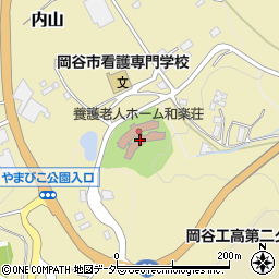 養護老人ホーム岡谷和楽荘周辺の地図