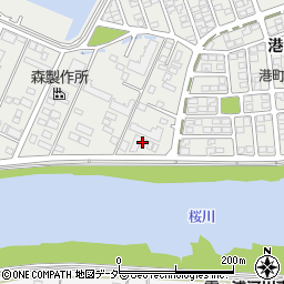 セジュール港町周辺の地図