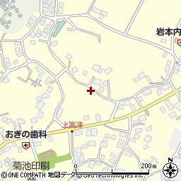 茨城県土浦市上高津877周辺の地図