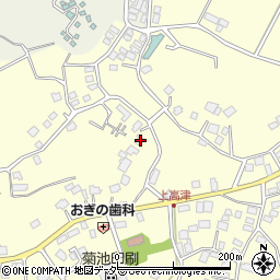 茨城県土浦市上高津1288周辺の地図