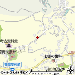 茨城県土浦市上高津1332周辺の地図