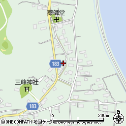 茨城県行方市山田2070周辺の地図