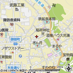 長野県諏訪郡下諏訪町3320周辺の地図